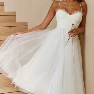 Selfie Leslie Smitten Sweatheart Chiffon Dress